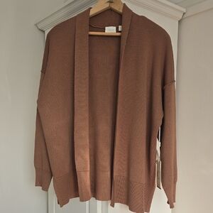 Cyrus Tobaco Brown Knit Cardigan Womens Medium NWT